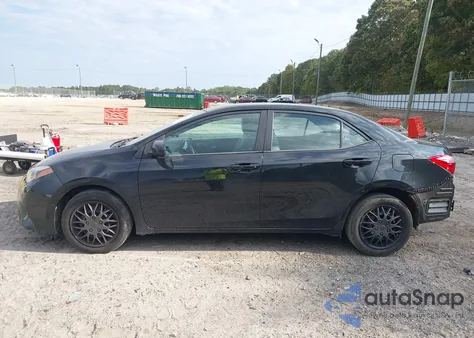 2016 Toyota Corolla Le from USA, damaged, VIN 2T1BURHE0GC593537